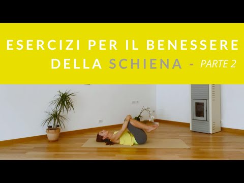 ESERCIZI PER IL BENESSERE DELLA SCHIENA
