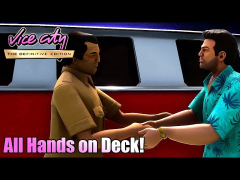 GTA VICE CITY DEFINITIVE EDITION - Mission #22 - All Hands on Deck (4K 60FPS)