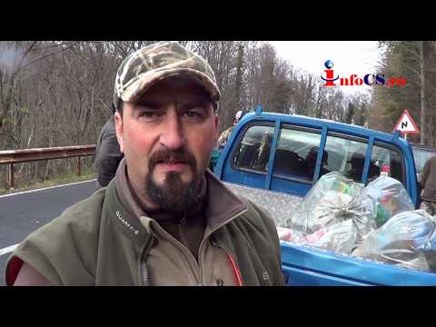 Silvicultorii din Anina au ecologizat marginile DN58 între Anina și Reșița