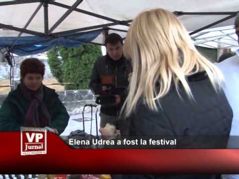 Elena Udrea a fost la festival