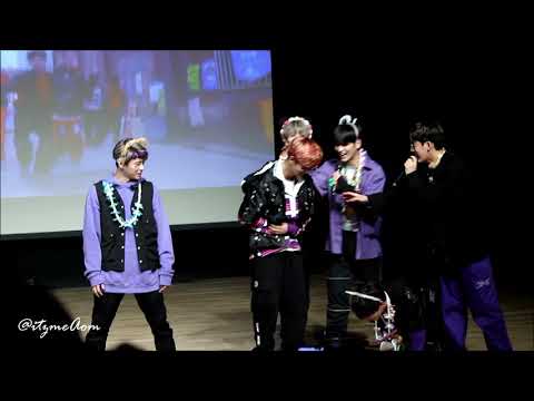 190421 1THE9 Gangnam Fansign - Vocal team Sexy dance