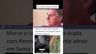 🖤Luto: Morre o cantor Rick, da dupla Rick & Renner