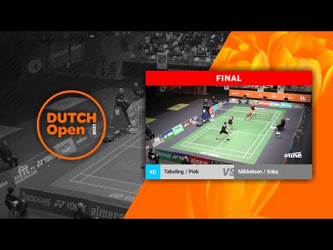 Robin Tabeling & Selena Piek vs Mikkel Mikkelsen & Rikke Soby - Dutch Open 2021 XD F