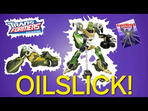 Transformers Animated Oilslick - GotBot True Review NUMBER 1201