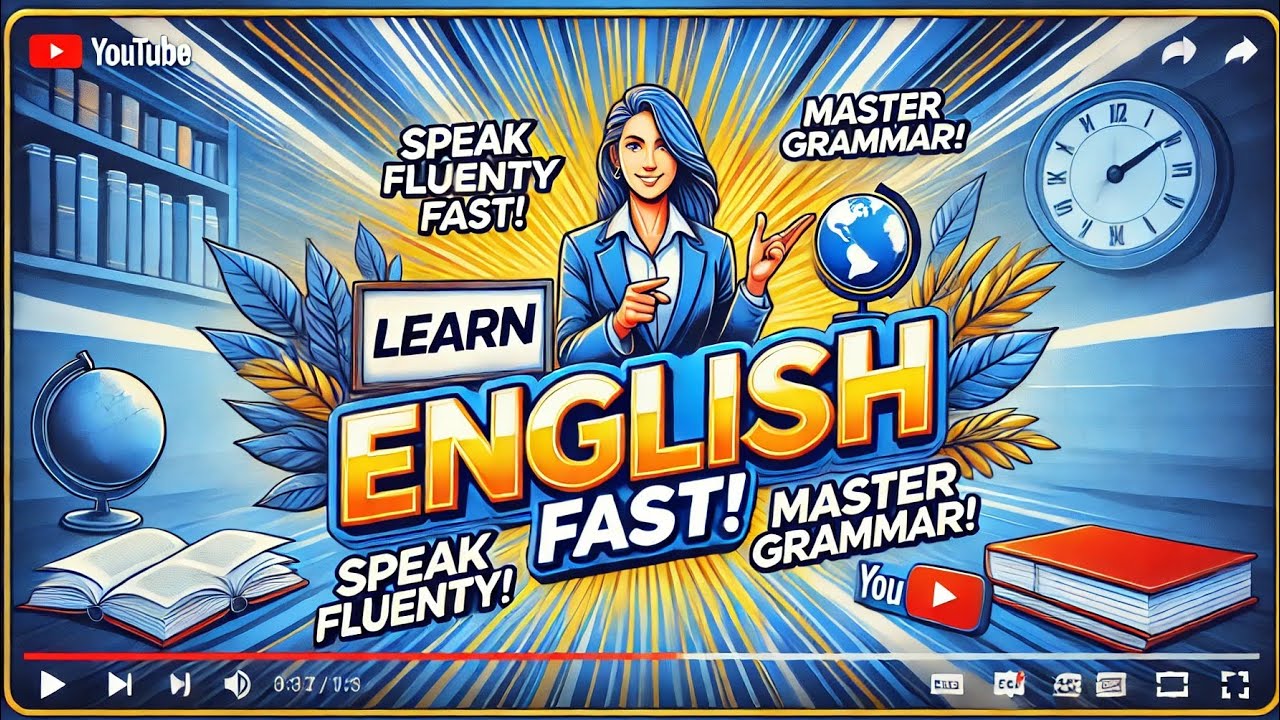 LEARN ENGLISH FAST   |   MASTER ENGLISH SPEAKING ✅ AND GRAMMAR IN NO TIME!