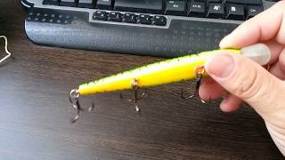 Воблеры strike pro jer-o minnow 130sp