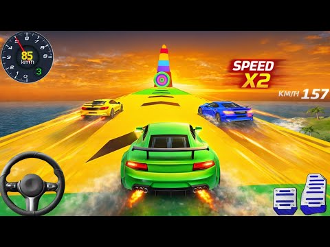 Extreme Car Crash Beam Derby: 3D GT Ramp Car Stunts Racing Simulator - Android Gameplay Part 18