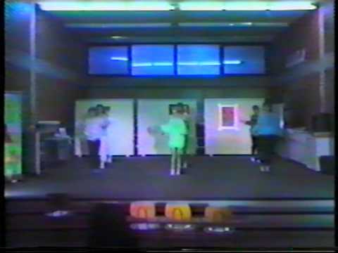 Geschwister Scholl Schule 1987/1988 Mannheim Vogelstang Projekttage - Aerobic-Dance Teil 3