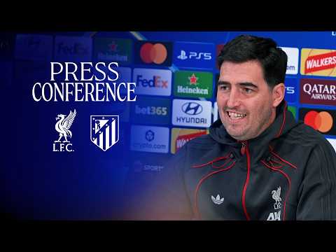 Champions League Press Conference: Liverpool vs Atletico | Andoni Iraola & Alexis Mac Allister