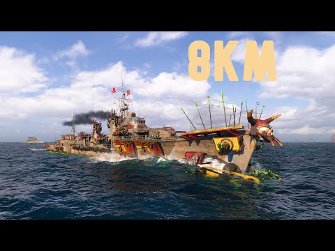 World of WarShips Shimakaze - Heavy Torps That Hit Hard and Move Fast!