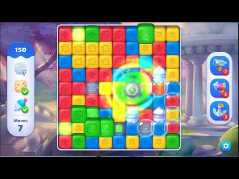 Fishdom Blast Level 150 - NO BOOSTERS GAMEPLAY 🐠 | SKILLGAMING ✔️