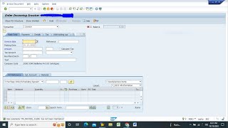 Invoice verification : MIRO : How to book Vendor Invoice in SAP