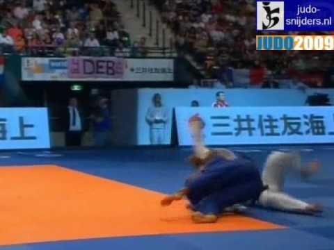 Judo 2009 Rotterdam: Hanane Kerroumi (MAR) - Kayla Chappell (USA) [-52kg].