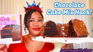 HOW TO MAKE CHOCOLATE BOX CAKE TASTE MUCH BETTER! BAKERY STYLE! ENHANCE YOUR CAKE! SUPER MOIST!