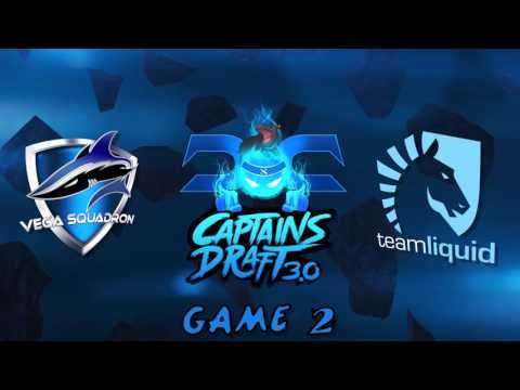DotaCinema Captain's Draft. Vega Squadron - Team Liquid. Highlights