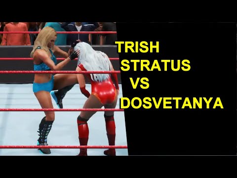WWE 2K20 Trish Stratus vs Dosvetanya - Iron Woman