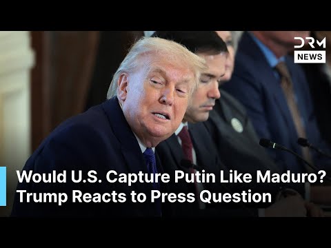 Trump Responds to Reporter on Capturing Putin After Maduro Operation | DRM News | AC1F