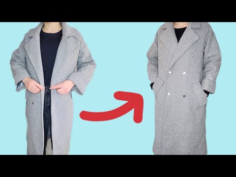 🔥How to enlarge a coat in 5 minutes. SEWING TRICK