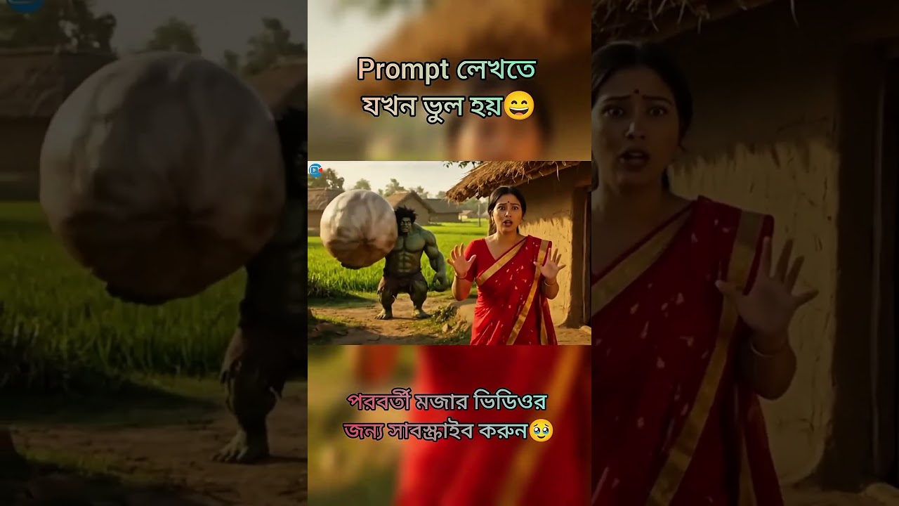 যখন promt লিখতে ভুল হয়