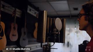 Video thumbnail for sE Reflection Filter Shootout! RF Pro, RF-X, X1 S Studio - Can You Hear the Difference? by BridgeSet Sound