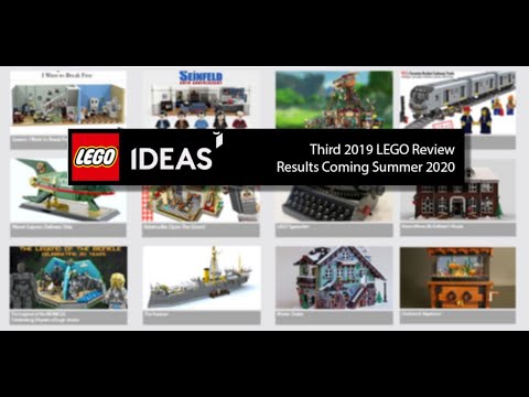 LEGO Ideas 3rd 2019 Review results: 3 new LEGO IDEAS sets!