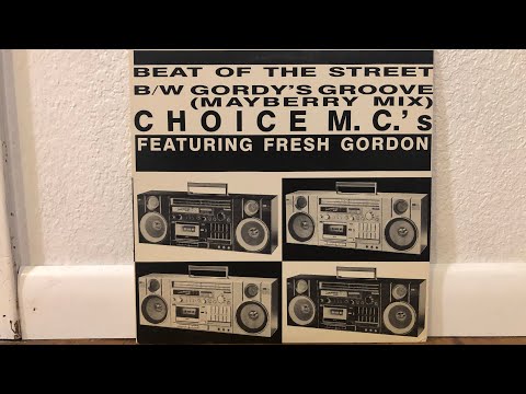 Choice M.C.s  BEAT of the STREET   ft Fresh Gordon (Beat of The Year) og vinyl single