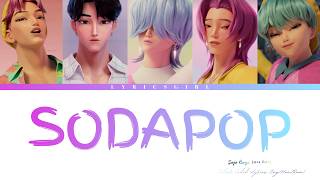 Download lagu Saja Boys ((사자 보이즈)) - Soda Pop (Lyrics) Colour Coded Lyrics/HAN/ROM/ENG) #sajaboys #sodapop #viral mp3