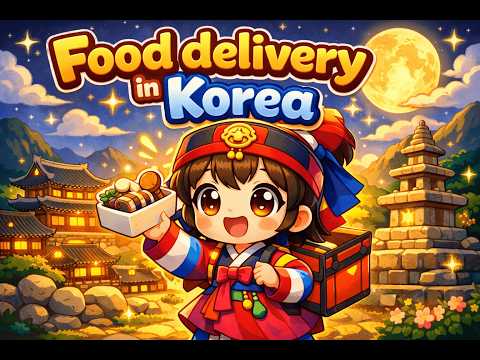 Amazing food delivery services in Korea