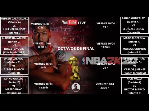 OCTAVOS DE FINAL - Junior A (Marc - Nets) VS Infantil B (Marcos - Boston)