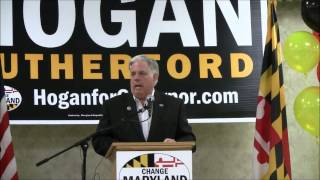 preview picture of video 'larry hogan washington county republican rally 2014'