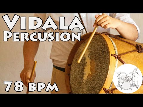 Play along Drums | Vidala Beat 78 bpm