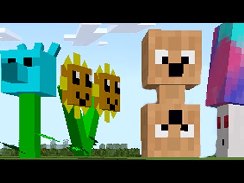 Plants vs. Zombies 2  - Minecraft Mod!