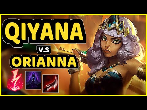 POWEROFEVIL (QIYANA) vs ORIANNA - MID CHALLENGER GAMEPLAY - NA