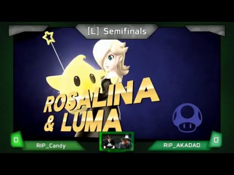 RIP_Candy (Olimar) vs. RIP_AKADAD (RosaLuma) - Smash Sunday @ eBash