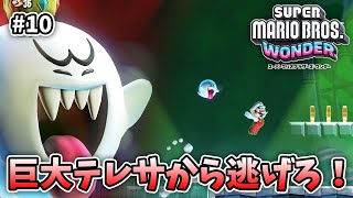 お化け屋敷のコンサート【スーパーマリオブラザーズ ワンダー】【外国人実況】＃10