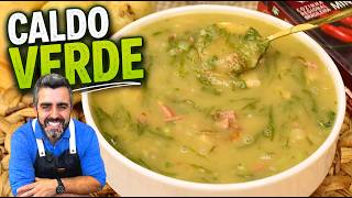 O MELHOR CALDO VERDE QUE VOCÊ JÁ FEZ - CREMOSO - SABOROSO - FÁCIL - Receitas de Pai