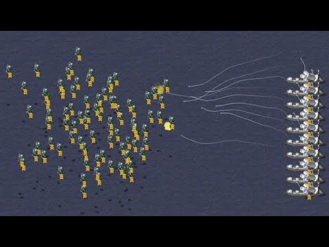 Aegis vs Rocketeers - Red Alert 2