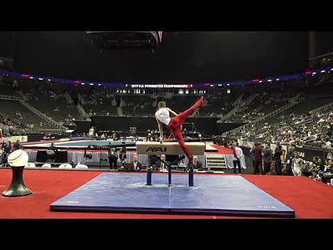 Nicolas Kuebler – Pommel Horse – 2019 U.S. Gymnastics Championships – Junior Men Day 1