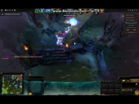 Dota 2 Puck killed invoker in invisible
