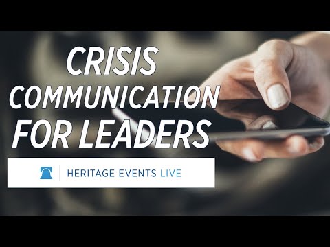 Crisis Communication for Leaders: Guidance in Responding to COVID-19 and Other Crises