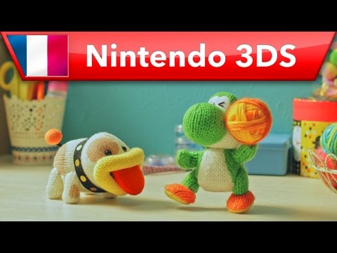 Poochy & Yoshi's Woolly World - Va chercher, Poochy ! (Nintendo 3DS)