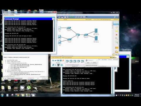 Configuring and Verifying Standard Named ACLs
