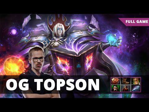 OG Topson Invoker - Dota 2 Pro Gameplay Patch 7.23f
