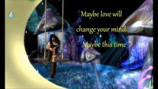 Stevie Nicks  ~ maybe love will change your mind ~ lyrics