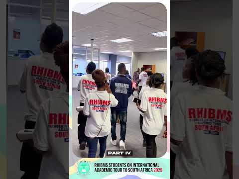 RHIBMS International Academic Tour is South Africa - Best Professional school in Cameroon