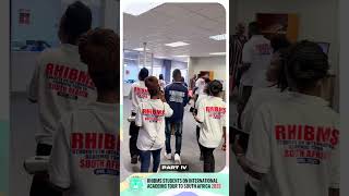 RHIBMS International Academic Tour is South Africa - Best Professional school in Cameroon