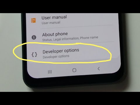 How to Enable Developer Options in Samsung Galaxy M21