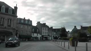preview picture of video 'Driving Through 29250 Saint Pol de Léon, Finistère, Brittany, France Friday, 14th August 2013'
