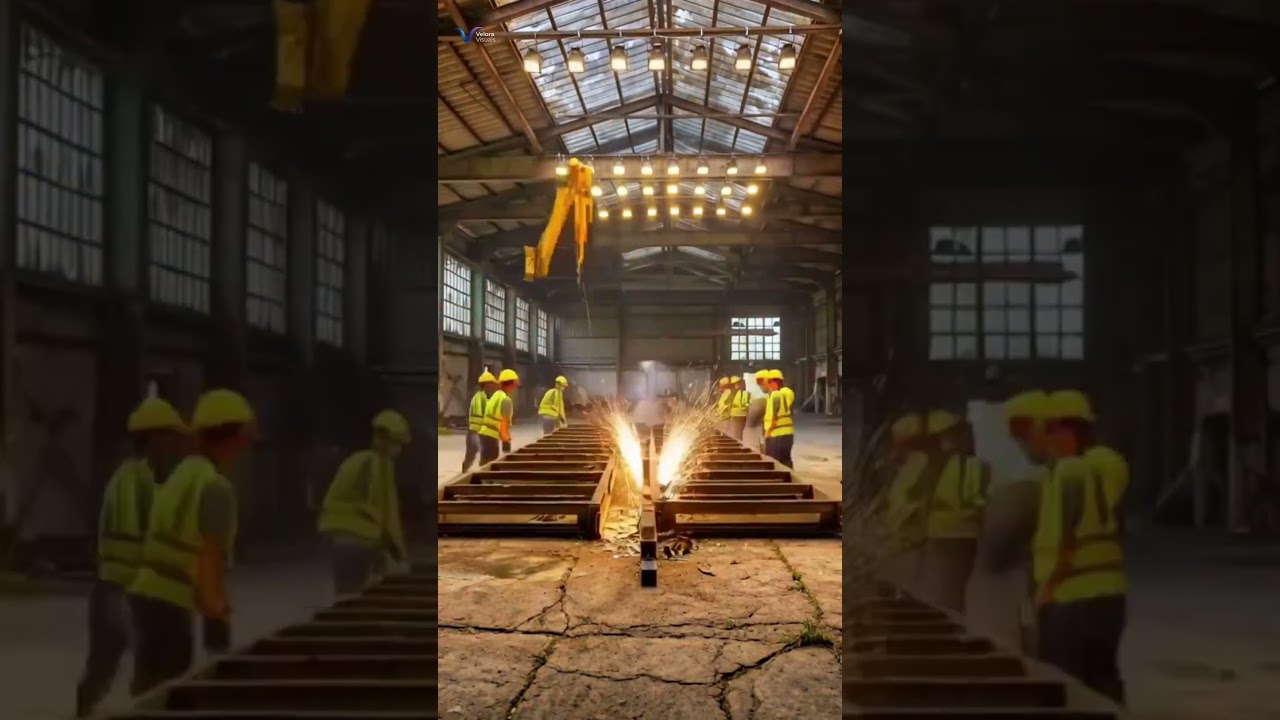 Abandoned Factory → Futuristic AI Data Center #buildingconstruction