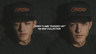 GRIFF FLAME TRUCKER HAT LIMITED EDITION SS-2020 COLLECTION